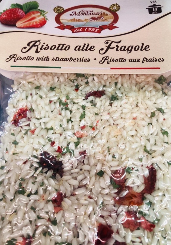 Risotto aux fraises